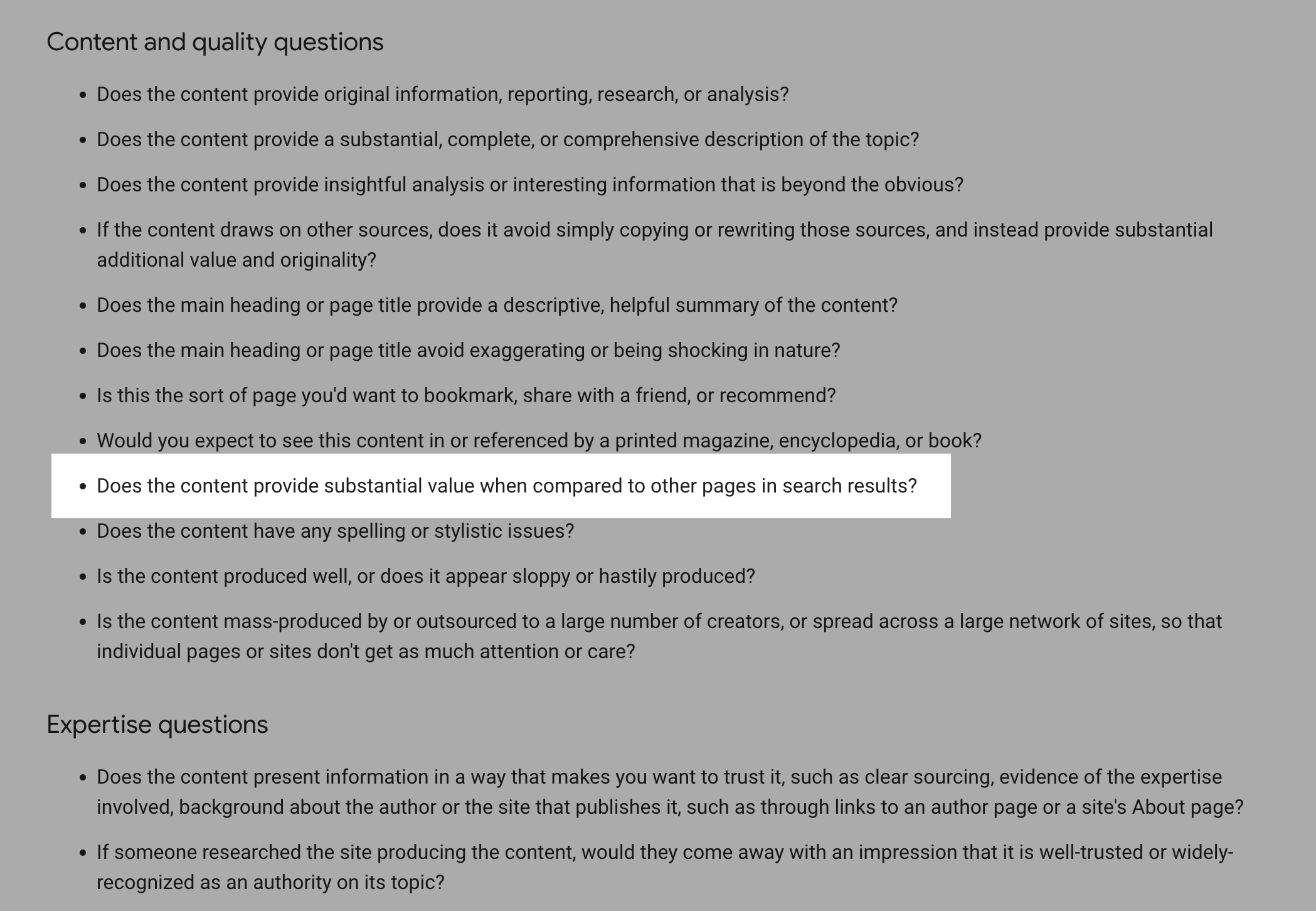 brugbart indhold guideline